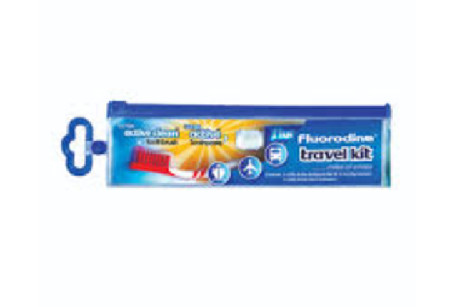 FLUORODINE Travel Kit. 12X12 -price/carton