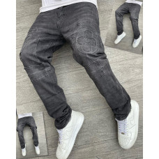 Charcoal Slim-Fit Denim Jeans -price/dzn