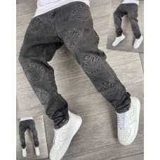 Charcoal Maple Print Denim -price/dzn x 