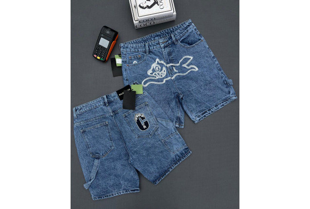 Doodle Denim Shorts# x 10