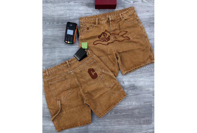 High quality jeans short -price/pack x 10