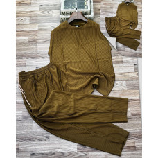 Mustard Ribbed Loungewear Set -price/dzn x 10