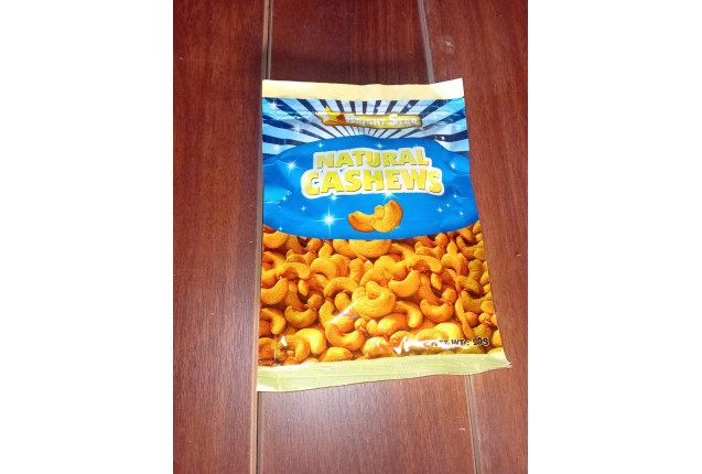 Bright Star Premium Cashew Nuts Snacks. x 24