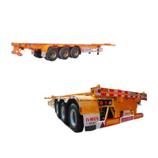 3 AXLE FLATBED CONTAINER TRAILER