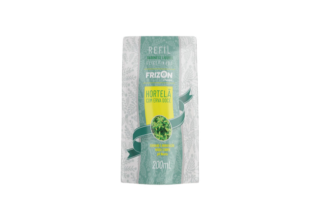 Frizon Mint Liquid bathing Soap - 0.2L x 36