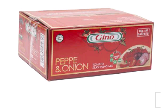 Gino Pepper - 65g- per carton x 50