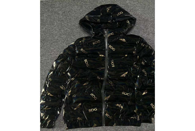 puffer jacket with a hood -BDG Design