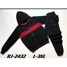 Black and Red Hooded Sweatshirt