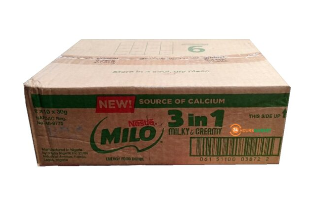 Milo 3in1  8x10x30g