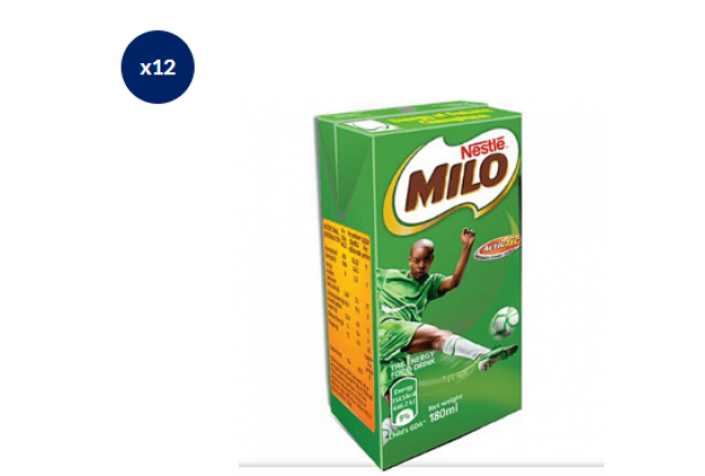 Milo Ready To Drink - 180ml x 12