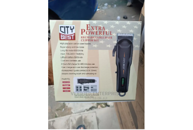 Rechargeable Hair Clipper -Digital. price/carton x 24