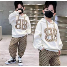 Hoodie and Patterned Pants Set -price/do