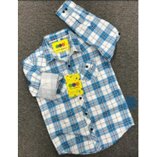 Plaid-b Kids Shirt