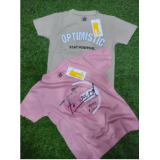 Kids Boys OPTIMISTIC STAY POSITIVE T-Shi