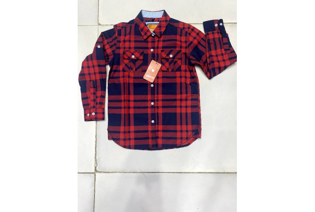 Plaid Boys Shirt