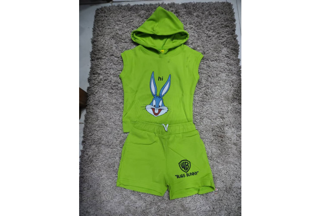 Green Sleeveless Hooded Jumpsuit