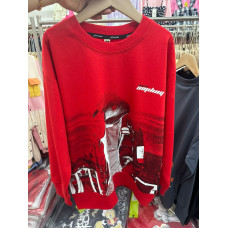 Red Graphic Sweatshirt x 10