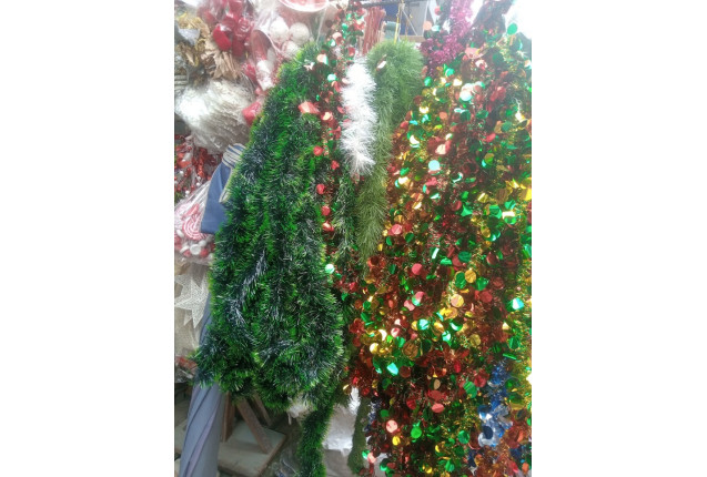 Festive Christmas Tree with Colorful Ornaments