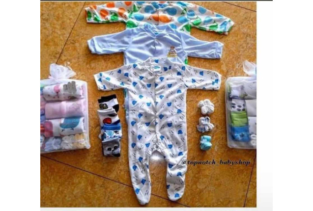 Whale baby's clothes -price/set