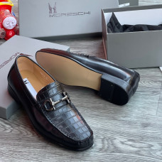 Moreschi Crocodile Loafers