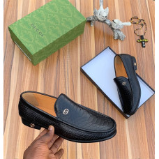 Black Gucci loafer