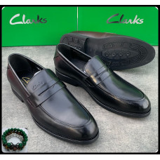 Black Clarks Loafers