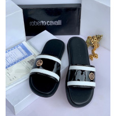 Roberto Cavalli Slide Sandals