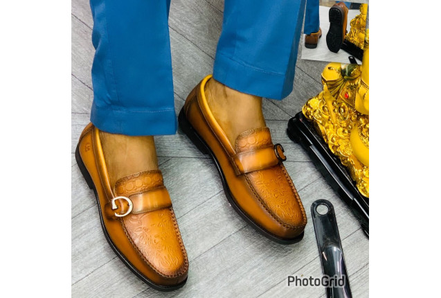 Brown Leather Loafer