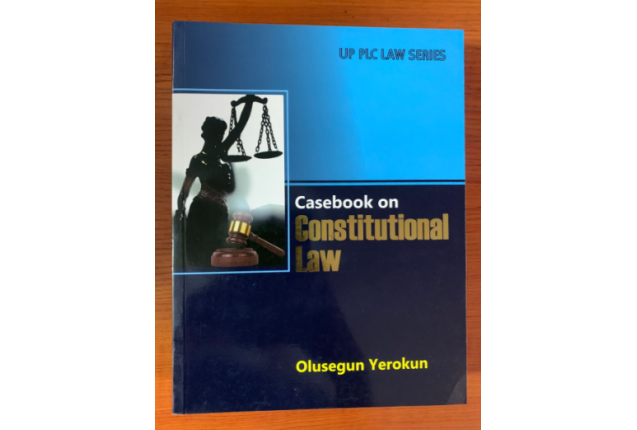 CASEBOOK ON CONSTITUTIONAL LAW.