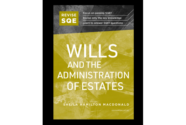 WILLS & ADMINISTRATION OF ESTATES.