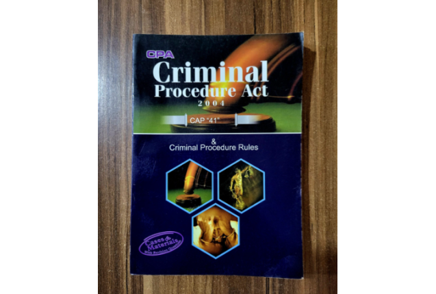 CRIMINAL ACTS PROCEDURE