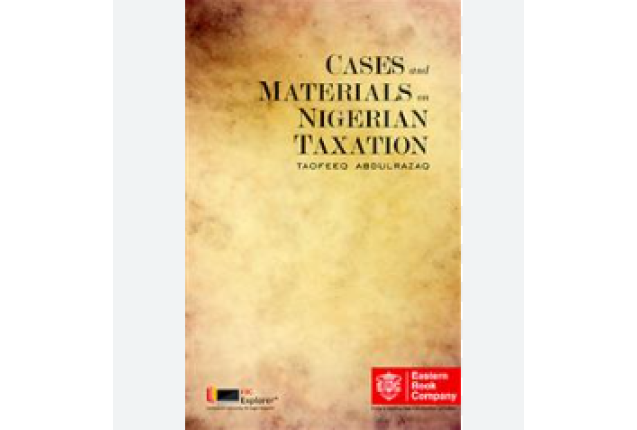 CASES AND MATERIALS ON NIGERIA TAXATION