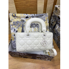 Lady Dior Handbag -white