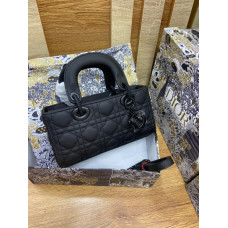 Lady Dior Handbag -black