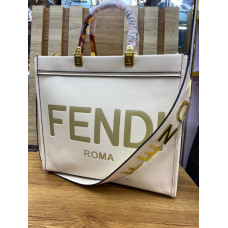 Fendi Roma handbag -white