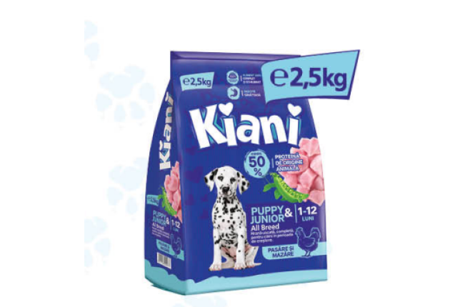 Kiani Puppy and Junior Breed (1-12months)