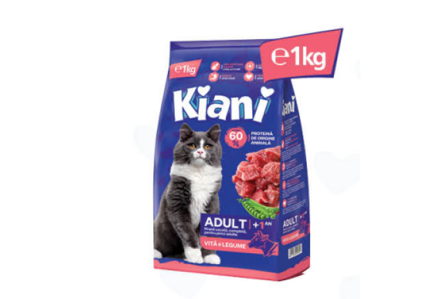 Kiani (1+ year) Beef and Vegetables - Bag - 1KG