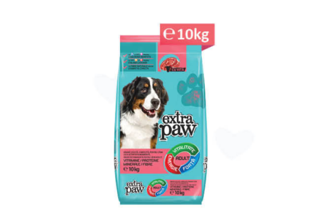 Extra Paw with Beef for Adult Dogs ( +1 year) - 10kg