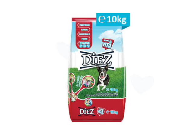 Diez Adult All Breed (1+ year) Beef Flavored - 10kg