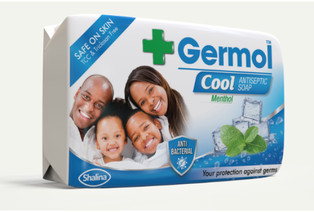 Germol Soap Cool Menthol 65g - per carton x 12 boxes