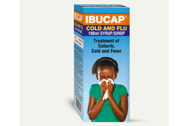 Ibucap Cold & Flu Syrup 100ml per carton x 12boxes