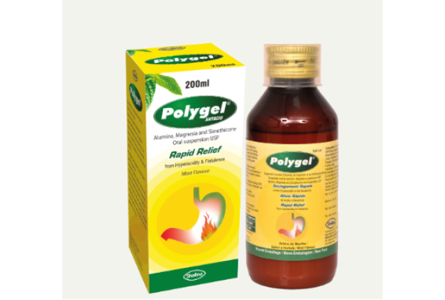 Polygel Suspension 200ml - per carton x 3 boxes