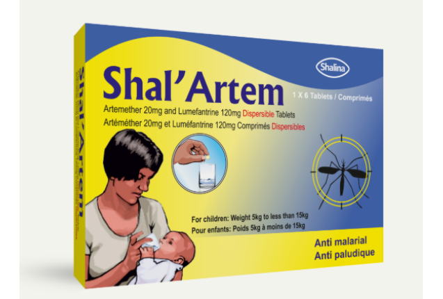 Shal'Artem Dispersible Tabs 6T - per carton x 40 boxes