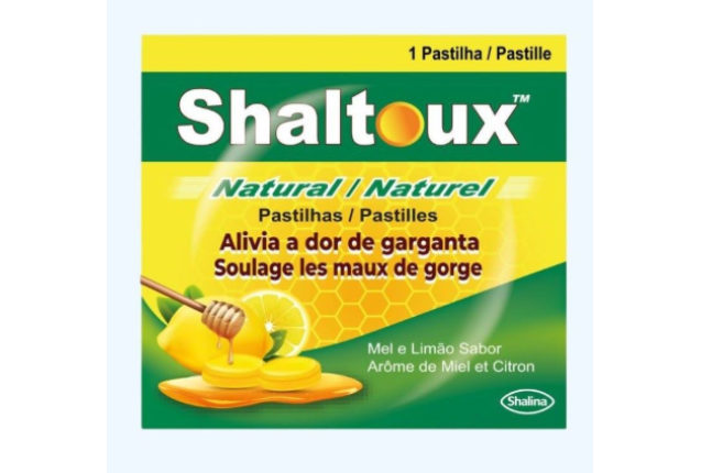 Shaltoux honey lemon lozenges  - per carton X 12