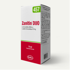 Zanitin Duo Syrp 457mg 70ml - per carton X 12 boxes