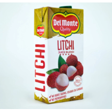 Del Monte Litchi Juice Blend- 1lrt x 12