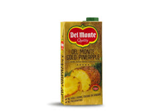 Del Monte Pure DM Gold Pineapple Juice - 1lrt x 12