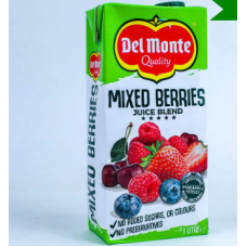 Del Monte Mixed Berry Juice Blend- 1lrt x 12