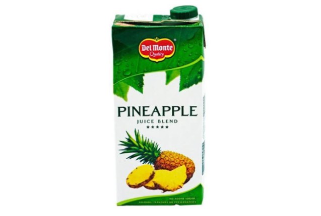 Del Monte Pineapple Juice Blend - 1lrt x 12