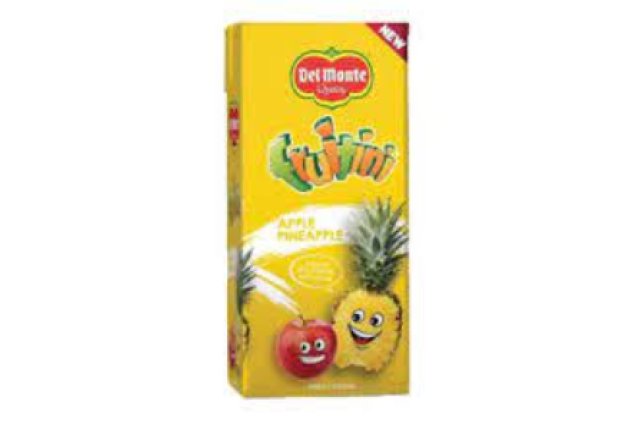 Del Monte Apple Pineapple Fruitini Fruit Drink - 250ml x 24